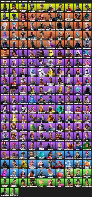 FULL ACCES 202 SKINS Black Knight | The Reaper | Kratos | Leviathan Axe | Take The L | Mystique | AC/DC