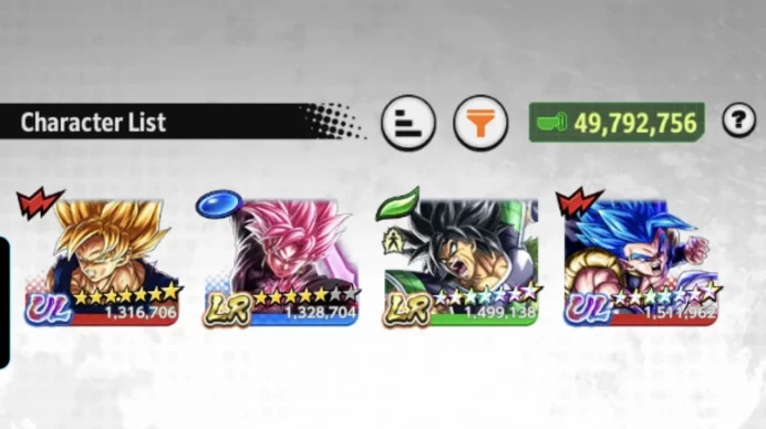 B209-IOS+Android-UL Gogeta v2 Full Red Star+LR(Broly Full Red Star+Goku Black)+20 Legend+Good Equipment+Zamasu Zenkai+SS2 Goku Zenkai+Vegito+Jan