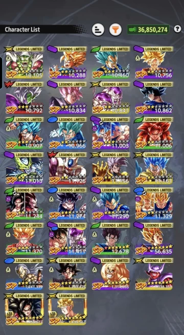 B208-IOS+Android-Meta-LR(Goku Black and Equipment+Broly)+UL(Gogeta v1+Gogeta v2)+30 Legend+Good Equipment+Nappa+Janemba+Vegito Green+SS2 Goku+An