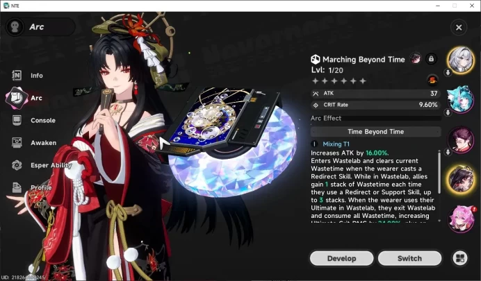 GLOBAL NA|HL 3|1 SSR| Limited Hotori Awk 1 +Signature |2 SSR Selector On|6 SR|Female MC|Log Email|NTE1275