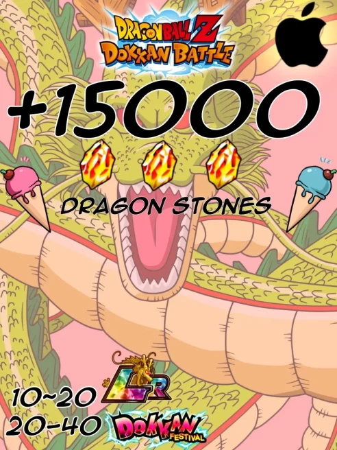 [+15000 DS] PROMOTION Dragon Ball Z Dokkan Battle GLOBAL [IOS]