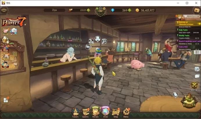 GLOBAL|1,1M CC|269 DM|20 LS|3 LR+5 UR|Nemesis Meliodas,Brunhild,MerEsca,Tristan,ODK,DKM,Elizabeth|CodeOnly|SDS4573