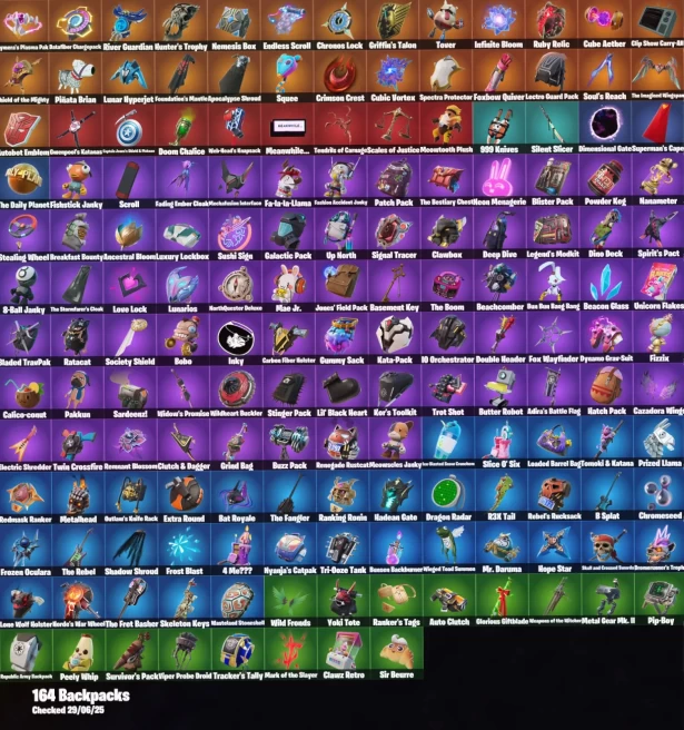 [PC/PSN/XBOX] 120 Skins+Shooting Starstaff+Verve+Sled Ready Guff+Piper Pace+Paradigm (Reality-659)+Rick Sanchez+Gunnar+100 VB #LOT-138520