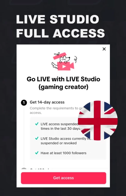 [Instant Delivery] UK | Live Studio | Full Access