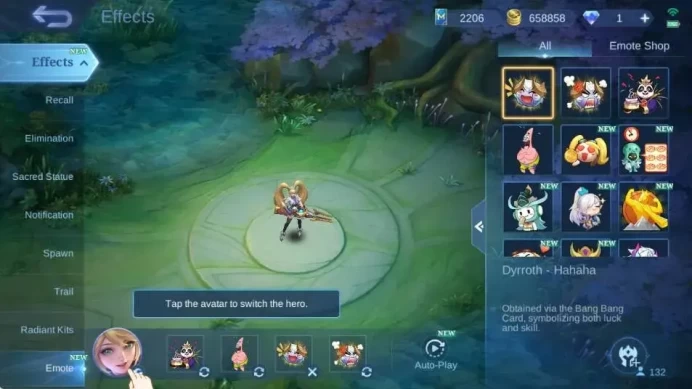 Global|Skin 273|Renowned|Collector Natalia|Collab Vale+Badang+Cyclops|Saber Rafaela+Freya+Johnson|More Check SS ML2099B