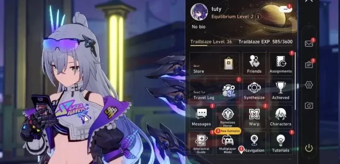 Asia|TL36|4 Limited|[Silver Wolf 999E1+Sign,Huohuo,Sparkle,SeeleE1]|Xianzhou Luofu|MC Male|Take Mail|Log Google|Check SS|HSR7043