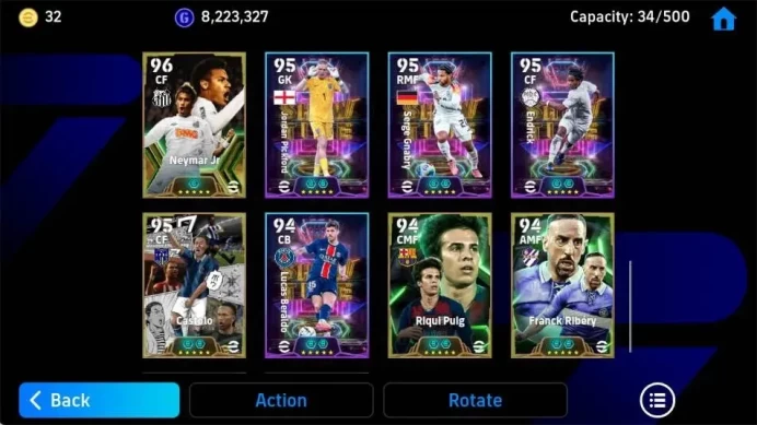 Android|PW 3200|BigTime Rivaldo,BigTim Lampard,Epic Stojkovic,Epic Ronaldinho,Epic Franco Baresi,Epic Cafu|2026|CheckSS EFB1465B