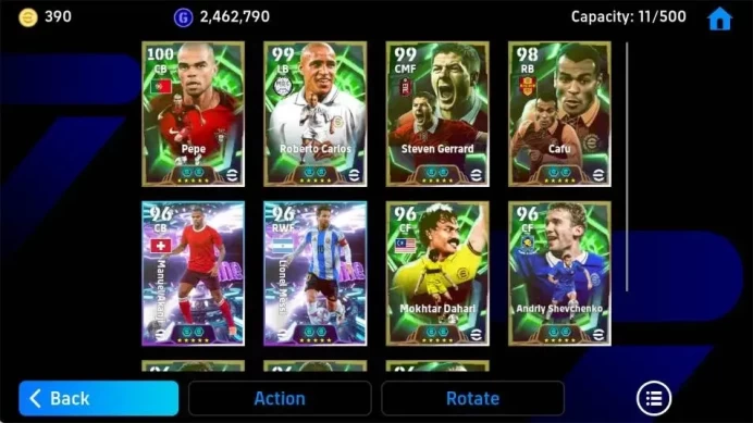 Android|PW 3143|Epic Pepe,Epic Roberto Carlos,Epic Gerrard,Epic Cafu,Epic Hazard,ShowT Lionel Messi, etc||2026|Check SS EFB1483B