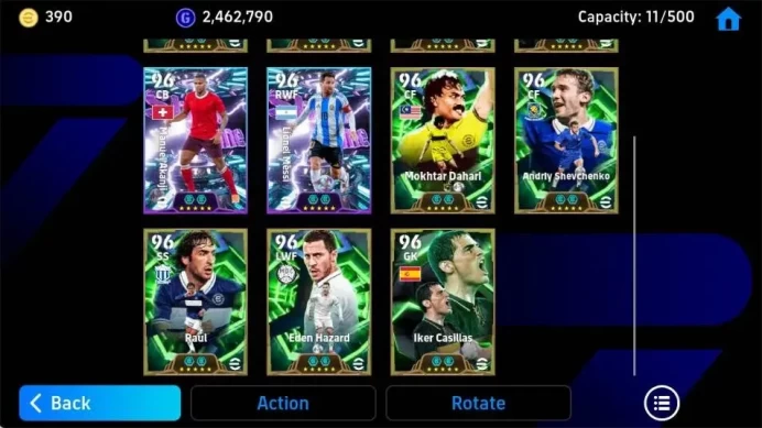 Android|PW 3143|Epic Pepe,Epic Roberto Carlos,Epic Gerrard,Epic Cafu,Epic Hazard,ShowT Lionel Messi, etc||2026|Check SS EFB1483B