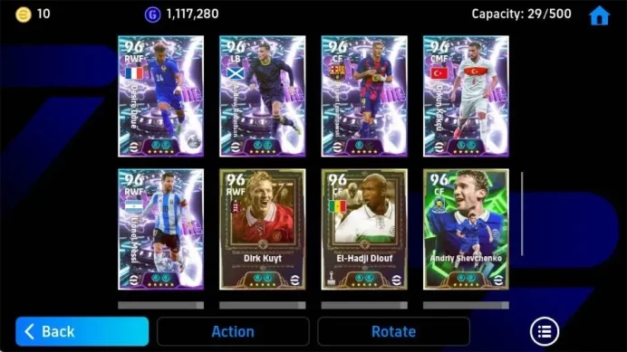 Android|PW 3224|Gareth Bale BigTime,Epic Johan Cruyff,Epic Carlos Tevez,Epic Romario,Epic Franco Baresi||2026|Check SS EFB1645B