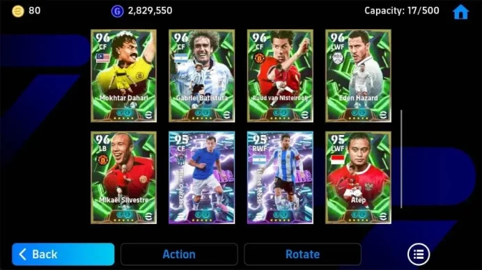 Android|PW 3166|Dlmltar Berbatov Epic,Ronaldinho Epic,Eden Hazard Epic,Darwin Nunez ShowT||2026|Check SS EFB1669B