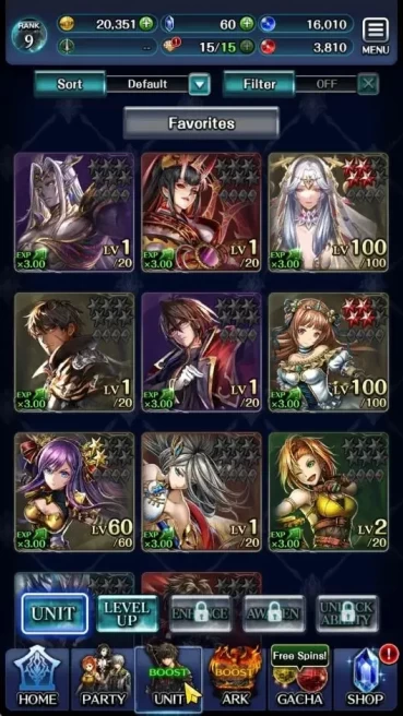 GLOBAL|Rank 9|Top Tier Unit [Telestio God of Ruin,Advocate of God Labyreth,Goddess Lilaha,Etc]|11 SSR Ark|Code Only|LC1313