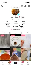 Big Balance/ Monetized 57K Followers+1.4M Likes Account/ Creator Rewards Program Activated/ Full Access