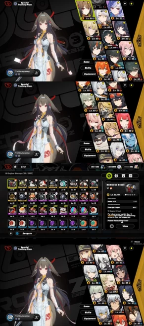 All Platform - EU - Level60 - 36 Character 23 5'Star - 11 Engine 5'Star - 17 Bangboo 5'Star - Miyabi - Ye Shunguang - Yexuan - Vivian - Astra Ya