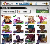 Android And IOS 5ultra//8star super saiyan goku // frieza //broly//kid // 12 LF