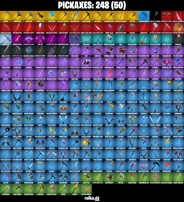 [PC/PSN/XBOX/NTD] 308 SKINS | GLOW | LEVIATHAN AXE | KRATOS | ROSE TEAM LEADER | GOLD MIDAS | REAPER | TART TYCOON | TAKE THE ELF | RAGE 