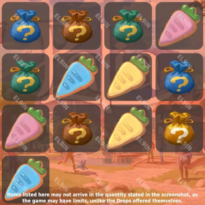 • Palia • Twitch Drops • Bahari Bliss [Total 13 Items]