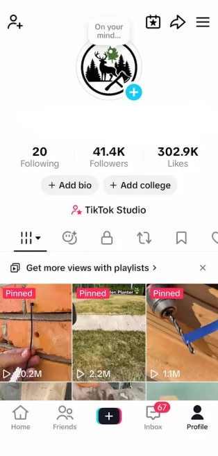 USA Monetized Account/ 41K Real Followers+302K Real Likes/ Creator Rewards Program Activated/ Live Stream/ Full Access