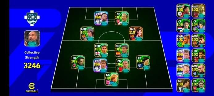 Mobile ios+android! 3246 team + Anakara messi 110