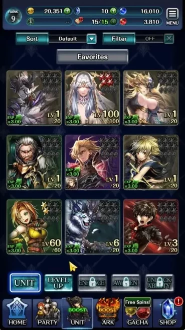 GLOBAL|Rank 9|Top Tier Unit[Demon Lord Judecca-Samekh,Ascended Roland,Goddess Lilaha]| 2 UR 8 SSR Ark|Code|LC1311