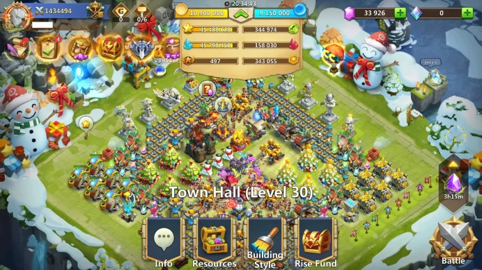 CCWR33 | Global - 1434K Might - Celestial 43 III LV09 - Cyclonica 39 III LV39 - Serratica 39 I LV22 - Malefica 37 II LV29 - Town Hall LV30 - 91 