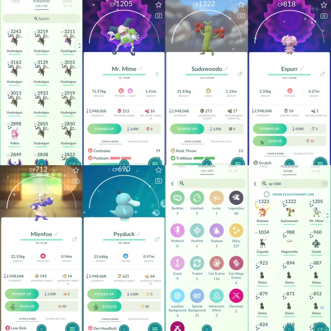 2317 Level 70 Coin x1795 Shiny Necrozma Wild Area 2025 BG Shiny Dialga Origin Roar of Time