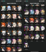 All platform - EU - Level 59 - 33 Character 20 5'Star - 9 Engine 5'Star - 10 Bangboo 5'star - Miyabi - Ye Shunguang - Sunna - Jane - Yixuan - Lu