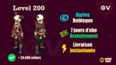 Orukam Pandawa Niveau 200 Livraison instantanée Niveau 200 - LVL 200 - Compte UP à la main