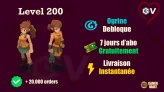 Orukam Féca Niveau 200 Livraison instantanée Niveau 200 - LVL 200 - Compte UP à la main