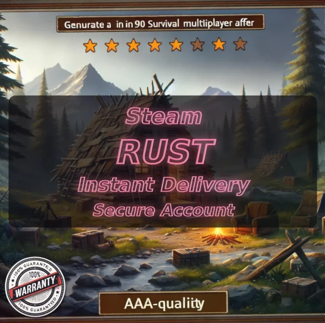 75 TWITCH Items (31-37 Rounds)+RUST (0 Hours) Steam Acc+ORIGINAL EMAIL [Community RESTRICTIONS Steam | GAME Available without any p #LOT-138535