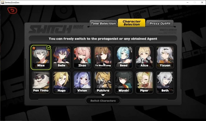 ASIA|IK 56|2K Polyc|8 Limit,3 Void Hunter[(Miyabi,Seed)+Sign,Shunguang,Yixuan,Vivian,Alice,Hugo,Zhao]|MC Wise|Take Mail(ZZZ2916)