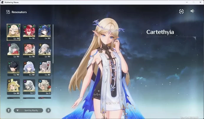 SEA|UL 70|Rank 8|8 Limited Char [Luno,Changli,Jinhsi]+Sign,Cartethyia,Ciaccona,Phrolova,Mornye,Hiyuki|MC Male|TakeMail WW030B