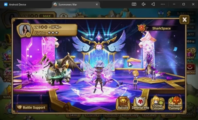 ASIA Lv100|3 LD[Shan,Nyx,Devaraja]|125 Total NB5+363 6*Monster|Goodrunes Set|All Farm|5K Medal RTA|Many Skin|Hive(SWR1389)