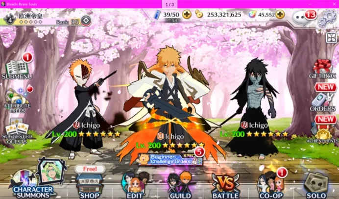 j[GLOBAL Server]45000-50000 Spirit Orbs| 80-100 of Lv 200 5/6-star characters