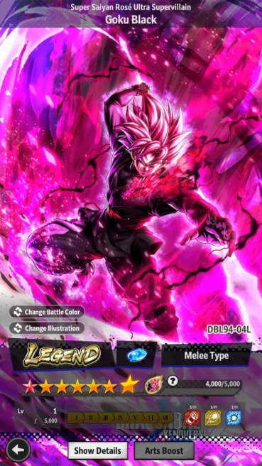 Android | Lvl 145 | 9.1M Total Power| 6.2K CC| 1 LR| 1 UL| UL Super Saiyan Goku| LR SV Goku Black | LogBandai Check SS DBL789B