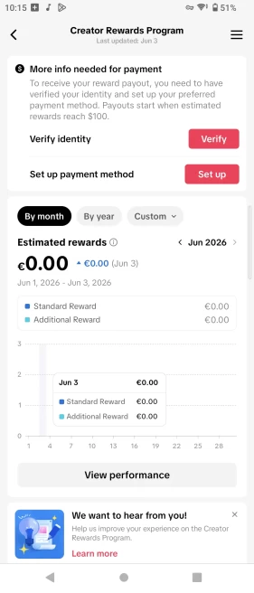 100% Monetized France Account Creator Rewards Program Active | 10k Real Followers & 38k Likes | Real Screenshots + Full Access + Good Standing