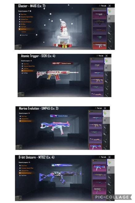 M416 Glacier Maxed [Lvl-7] | 28 lab | conqueror | 65 mf