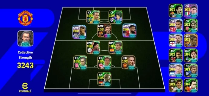 3242 Balanced! Big time messi! 108 ibra! ios + Android