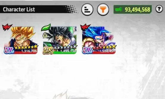 B213-IOS+Android-Meta-LR Broly Full Red Star+UL Gogeta v2 10 Red Star+16 Legends+Good Equipment+Android 13+Super Janemba+SS2 Goku Zenkai VII+Nap