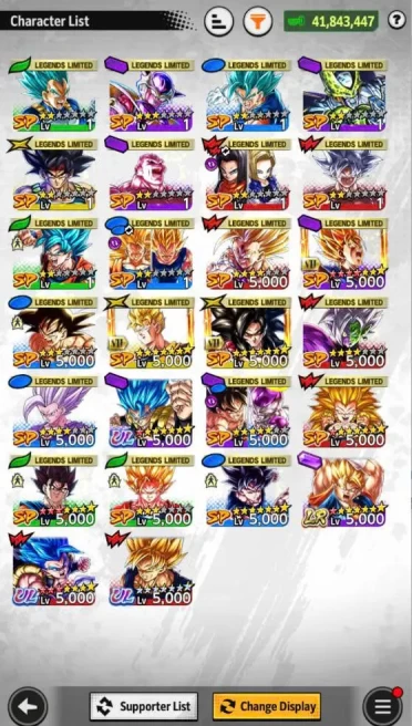 B215-IOS+Android-UL(Gogeta v2 10 Red Star+Gogeta v1 Red Star)+LR Super Vegito+22 Legends Limited+Good Equipment+Fusions+Vegito Green+SS2 Goku+Go