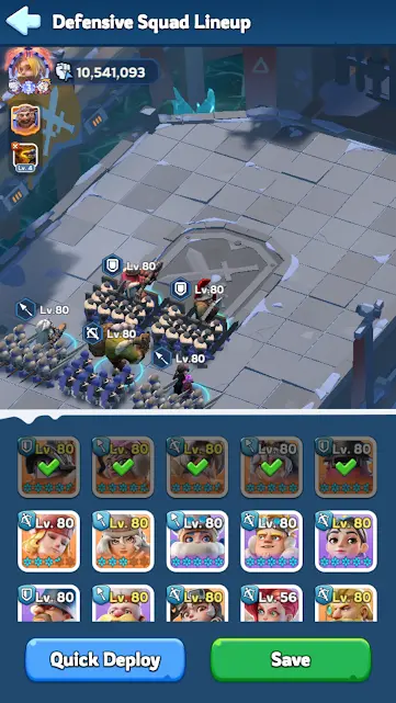 WOS207-State 2939 | VIP 8 | 208M Power(Peak) | T10 Troop |FC 5 | 10M5 Squad | 1 City, 2 March, 2 Avatar Skins | 15 SSR Heroes ( 1 Full Star + 5