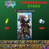 Starter acc with Wixwell : 95k energy / 62 mln coins / Lanakis, Sethallia, Arix, Ninja + 20 Login Legendaries / Geomancer 2x