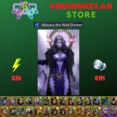 Starter acc with Mavara : 93k energy / 61 mln coins / Tomb Lord, Arix, Ninja + 20 Login Legendaries / Aniri, Fahrakin 2x
