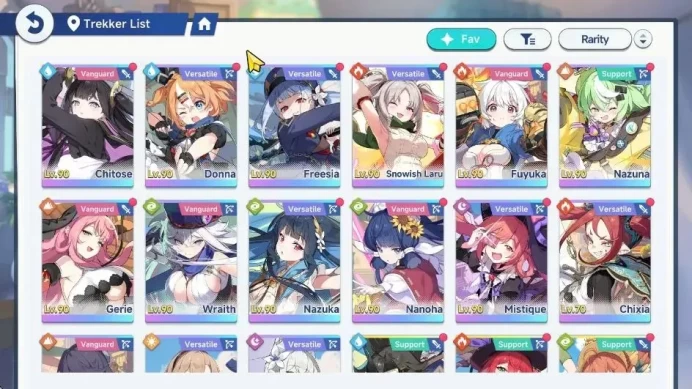 GLOBAL END Lv40|15 SSR|8 Limit(ChitoseT5,SparklaT1,Donna,Firefly,Otoha,SnowLaru,Chixia,GerieT1,Etc)25 SSR Disc|Yostar(SSR1096)