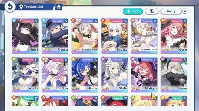 GLOBAL Lv40|15 SSR|7 Limit(OtohaT2,SnowLaru,ChixiaT2,SCoronis,GerieT4,ShiaT1,Firenze,Chitose,etc) 26 SSR Disc|Yostar|(SSR1092)