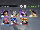 B223-IOS+Android-Meta-UL(Gogeta v2+Zamasu)+LR(Goku Black+Bardock)+31 Legends Limited+Good Equipment+26 Zenkai+LF Goku Black Red Star+Vegeta Saga