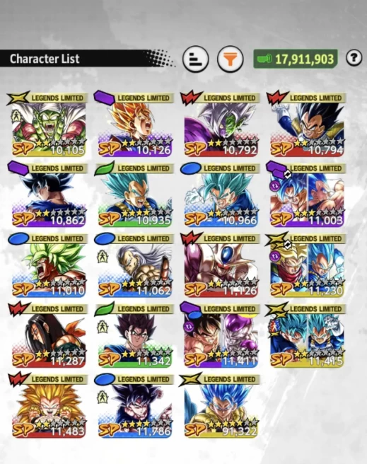 B226-IOS+Android-Meta-UL Gogeta v2+Gogeta v1+LR Broly Full Red Star+19 Legends Limited+Good Equipment+Good Team+Vegito Green+God Gogeta