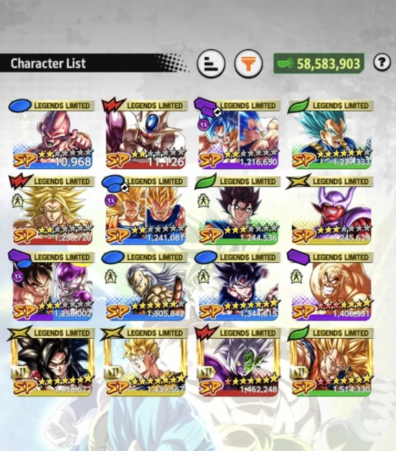 B225-IOS+Android-Meta-UL Gogeta v2 Full Star+LR Broly+Good Equipment+Zamasu Zenkai VII+Nappa 10 Red Star+SS2 Goku Zenkai VII+SS4 Goku Zenkai+Goh