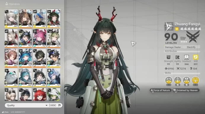 ASIA | LV60 | 4 limit + 4 STD | (Zhuang Fanyi P1,Gilberta P1,Tangtang)+Sign,Yvonne,Pogra etc |69k orondulum 5k arsenal| AKE479B