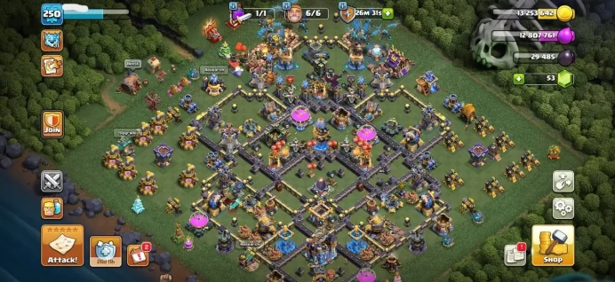 ◼️TH18 ENDGAME ACCOUNT ◼️5 HEROES MAXED ◼️MAX HELPER ◼️MAX GUARDIANS ◼️18+ SKINS ◼️BUILDER BASE MAX ◼️FULL ACCESS ◼️ C3546